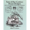 Turn-Of-The-Century House Designs: With Floor Plans, Elevations and Interior Details of 24 Residences - Paperback