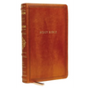 Kjv, Sovereign Collection Bible, Personal Size, Leathersoft, Brown, Red Letter Edition, Comfort Print: Holy Bible, King James Version - Imitation Leather