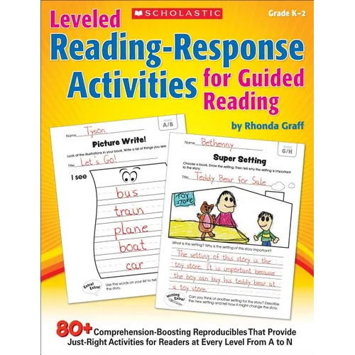 Leveled Reading-Response Activities for Guided Reading - Paperback