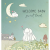 BABY SHOWER GUEST BOOK with GIFT LOG (HARDCOVER) for Baby Naming Day, Baby Shower Party, Christening or Baptism Ceremony, Welcome Baby Party: A Keepsa - Hardcover