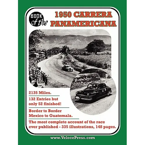 Book of the 1950 Carrera Panamericana - Mexican Road Race - Paperback