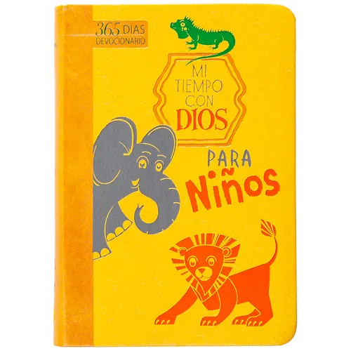 Mi Tiempo Con Dios Para Niños: 365 Días Devocionario - Imitation Leather
