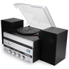 Victor Geneva 5-in-1 Desktop Music Center w Streaming Capabilities and FM Radio