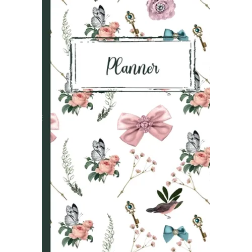 Bird And Butterfly Planner - Paperback