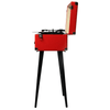 Victor Andover 5-in-1 Music Center with Chair-Height Legs and Bluetooth Function