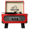 Victor Andover 5-in-1 Music Center with Chair-Height Legs and Bluetooth Function