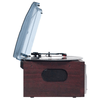 Victor Cosmopolitan 8-in-1 Turntable Music Center with Bluetooth, USB & Cassette