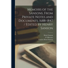 Memoirs of the Sansons, From Private Notes and Documents, 1688-1847 / Edited by Henry Sanson - Paperback