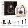 2 in 1 Single Serve Coffee Maker K Cup & Ground Coffee Brewer 4-8 Cup Size