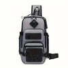 Anti-Theft Sling Bag Men Crossbody Chest Backpack USB Waterproof Travel Bag
