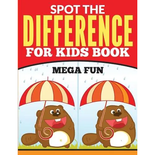 Spot The Difference For Kids Book (Mega Fun) - Paperback