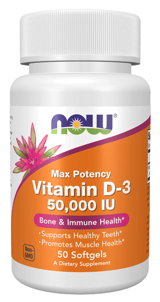 Vitamin D-3 50,000 IU Max Potency