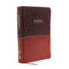 The NKJV, Woman's Study Bible, Fully Revised, Imitation Leather, Brown/Burgundy, Full-Color: Receiving God's Truth for Balance, Hope, and Transformati - Imitation Leather