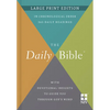 The Daily Bible (Niv, Large Print) - Hardcover