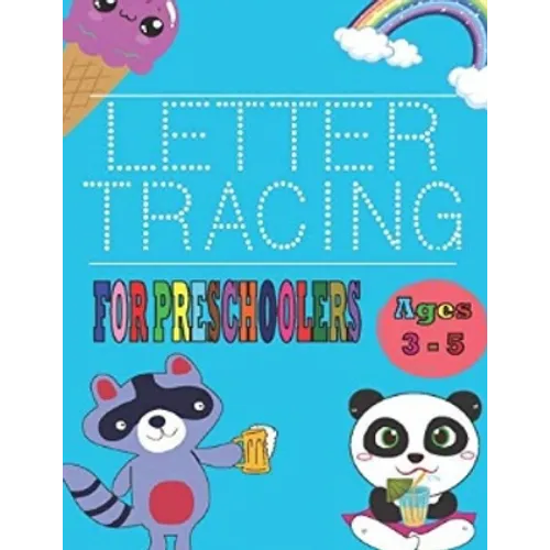 letter tracing book for Preschoolers ages 3-5: Alphabet Tracing and Coloring book for Preschooler - Tracing Book for Kindergarten Kids Age 3-5 - Alpha - Paperback