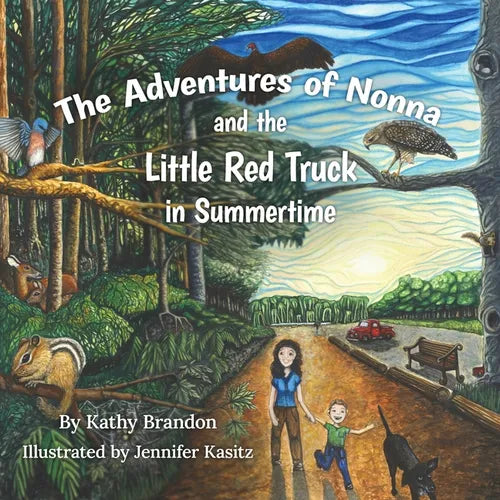 The Adventures of Nonna and the Little Red Truck in Summertime - Paperback