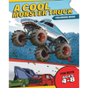 A Cool Monster Truck Coloring Book - Paperback
