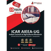 Icar Aieea Ug: All India Entrance Examination for Admission 2023 - 10 Full Length Mock Tests (Physics, Chemistry, Mathematics, Biology and Agriculture - Paperback