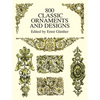 800 Classic Ornaments and Designs - Paperback