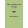 Original Patentees of Land at Washington Prior to 1700 - Paperback
