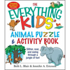 The Everything Kids' Animal Puzzles & Activity Book: Slither, Soar, and Swing Through a Jungle of Fun! - Paperback
