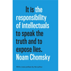 The Responsibility of Intellectuals - Hardcover