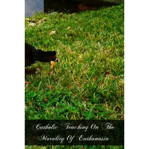 Catholic Teaching On The Morality Of Euthanasia - Paperback