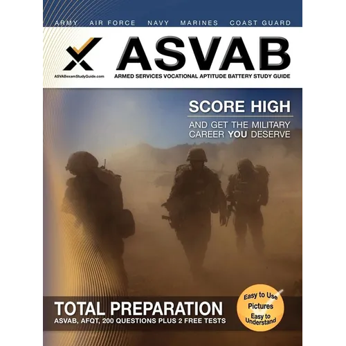 ASVAB Armed Services Vocational Aptitude Battery Study Guide - Paperback