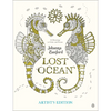 Lost Ocean Artist's Edition: An Inky Adventure and Coloring Book for Adults: 24 Drawings to Color and Frame - Paperback