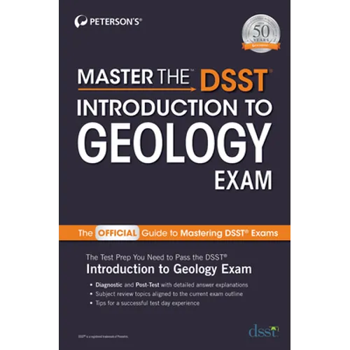 Master the Dsst Introduction to Geology Exam - Paperback