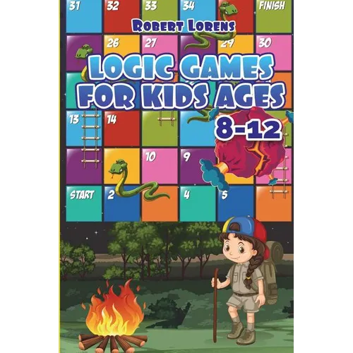Logic Games For Kids 8-12: Hakyuu Logic Puzzles with Answers - Paperback