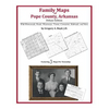 Family Maps of Pope County, Arkansas - Paperback