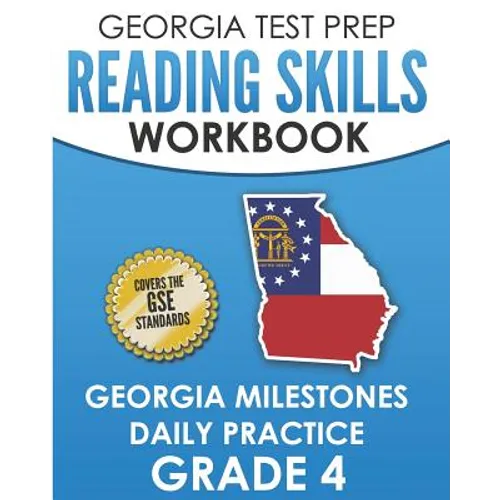 GEORGIA TEST PREP Reading Skills Workbook Georgia Milestones Daily Practice Grade 4: Preparation for the Georgia Milestones English Language Arts Test - Paperback