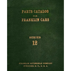 Parts Catalog for Franklin Cars Series 12 - Paperback