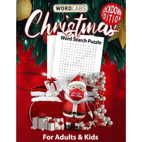 Christmas Word Search Puzzle for Adults and Kids: A Great Gift Idea for Hours Of Holiday Fun! - Paperback