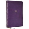 KJV Holy Bible: Paragraph-Style Large Print Thinline with 43,000 Cross References, Purple Leathersoft, Red Letter, Comfort Print: King James Version - Imitation Leather