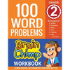 100 Word Problems: Grade 2 Math Workbook - Paperback