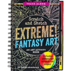 Scratch & Sketch Extreme Fantasy Art (Trace Along) - Spiral