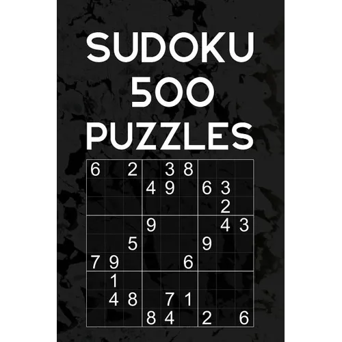 500 Sudoku Puzzles - Level: Medium: Quiz Book For Adults 9x9 Puzzle With Solutions At The Back Easy To Read Font Size 20 Entertaining Game To Keep You - Paperback