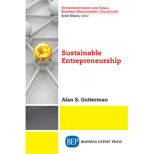Sustainable Entrepreneurship - Paperback