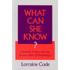 What Can She Know? - Paperback