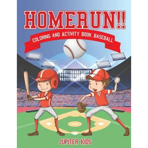 Homerun!! Coloring and Activity Book Baseball - Paperback