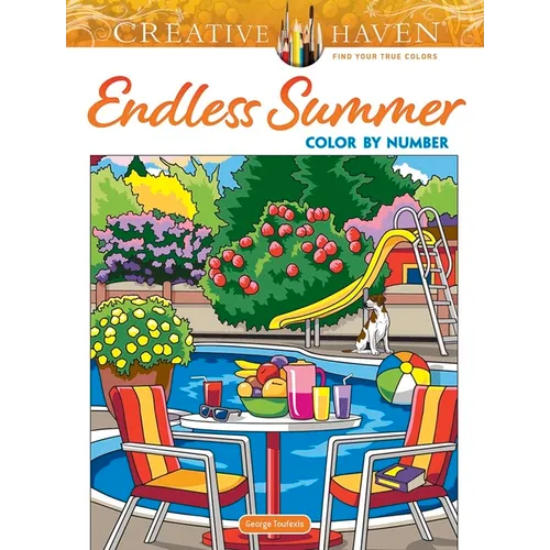Creative Haven Endless Summer Color by Number - Paperback