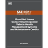 Unsettled Issues Concerning Integrated Vehicle Health Management Systems and Maintenance Credits - Paperback