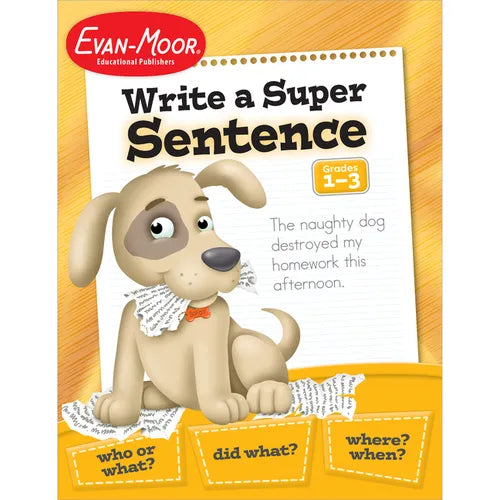 Write a Super Sentence - Paperback