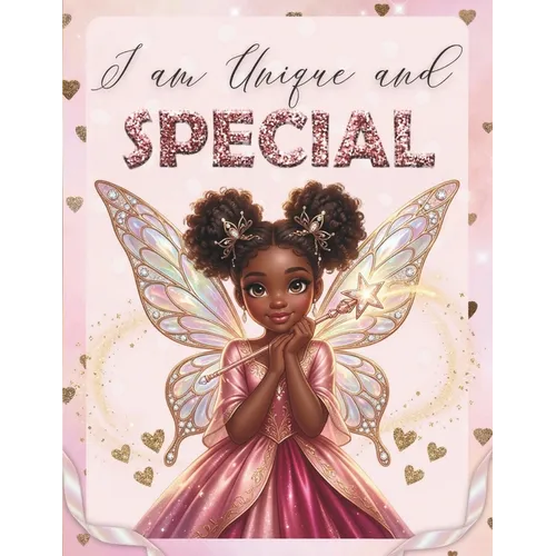 I Am Unique and Special: Positive Affirmations for Brown Girls/Coloring Book African American Children/Self-Esteem and Confidence - Paperback