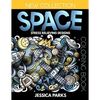 Space Coloring Book: Stress Relieving Space Designs for Anger Release, Relaxation and Meditation, for Kids, Teens and Adults - Paperback