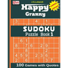 Happy Granny SUDOKU Puzzle Book 1 - Paperback