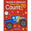 Trucks and Vehicles: Dot To Dot Count to 20 (Kids Ages 3-5) - Paperback