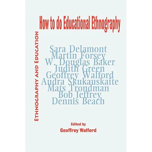 How to do Educational Ethnography - Paperback